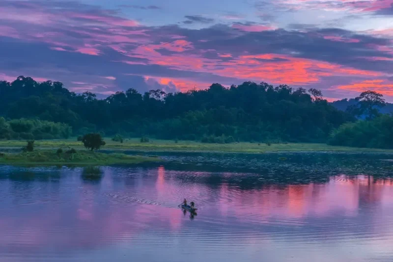 El Parque Nacional Cat Tien, Vietnam.