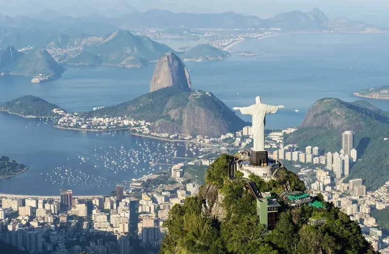 statue of Christ the Redeemer in Rio de Janeiro