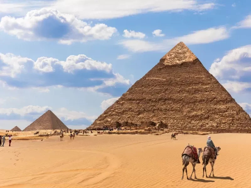 Piramidi di Giza, necropoli di giza