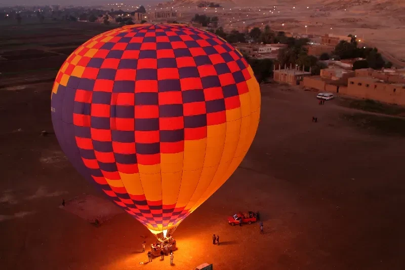 Heissluftballon in luxor