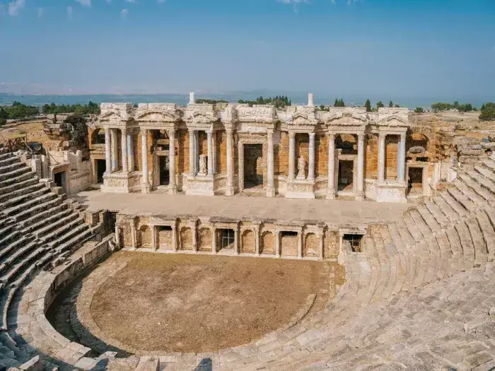 Hierapolis Theater in Turkey