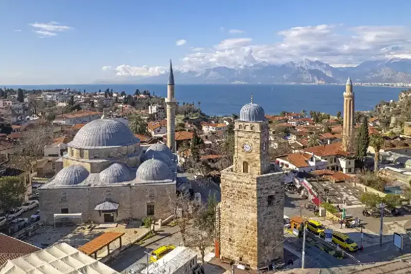 la citta antica di Antalya , citta della turchia