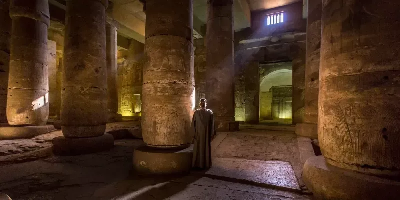 El guardián del templo de Abydos