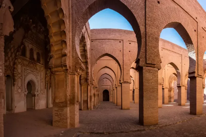 Ciudad sagrada de Moulay Idriss, Marruecos.