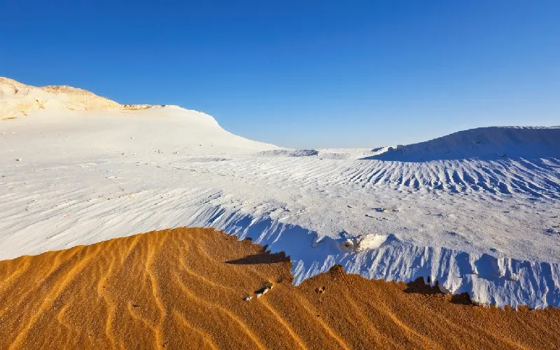 White Desert of western Egypt