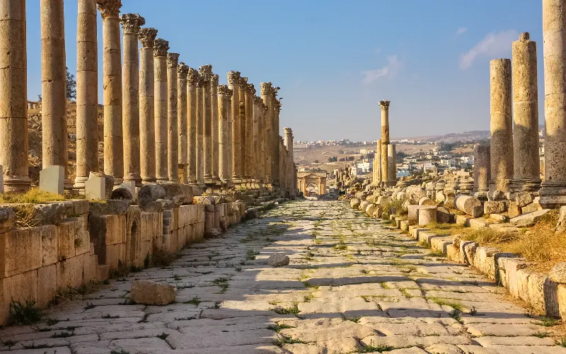 Jerash Jordan Gerasa Roman Ruins