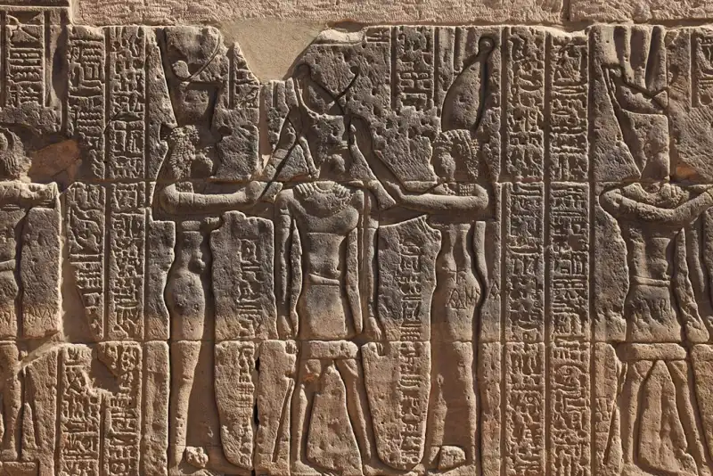 Mural del rey Narmer