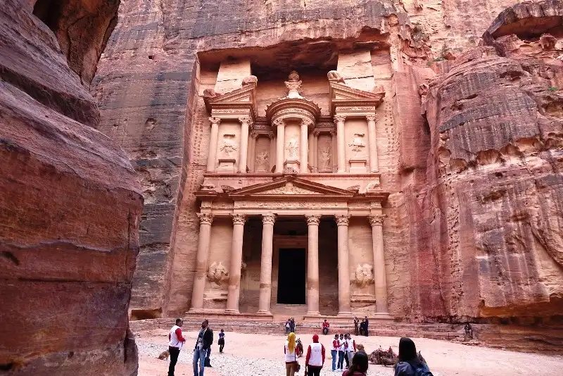 The Treasury of Petra.