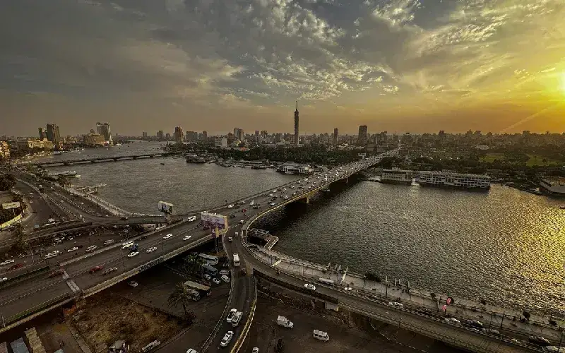 6th October Bridge Sunset