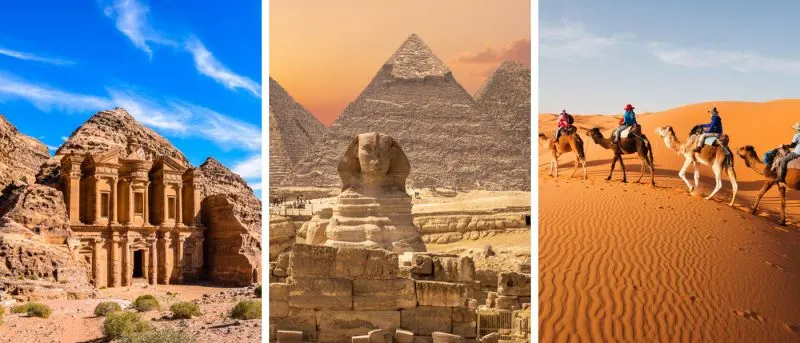 Magic of Egypt, Jordan & Morocco Magic of Egypt, Jordan & Morocco
