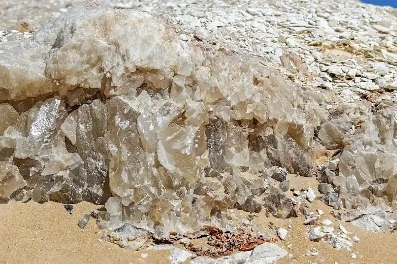 der Kristallberg eines der Highlights der ägyptischen Weißen Wüste