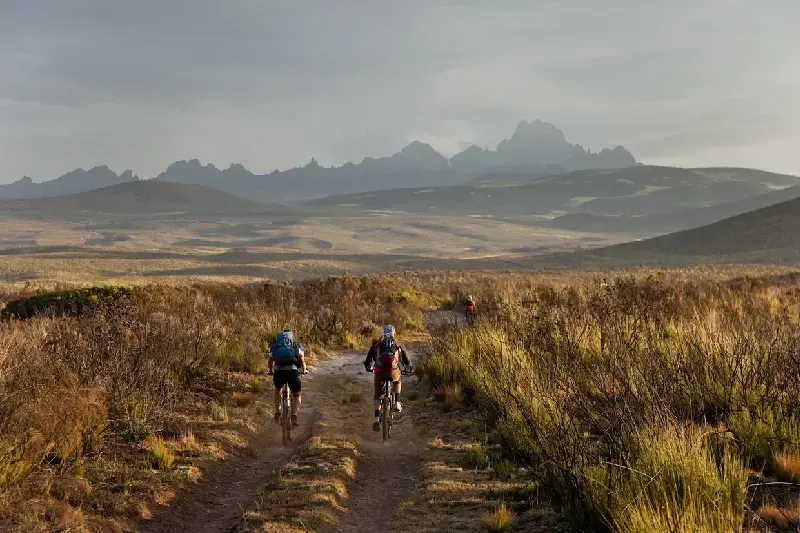 Mountain Biking at Mount Kenya