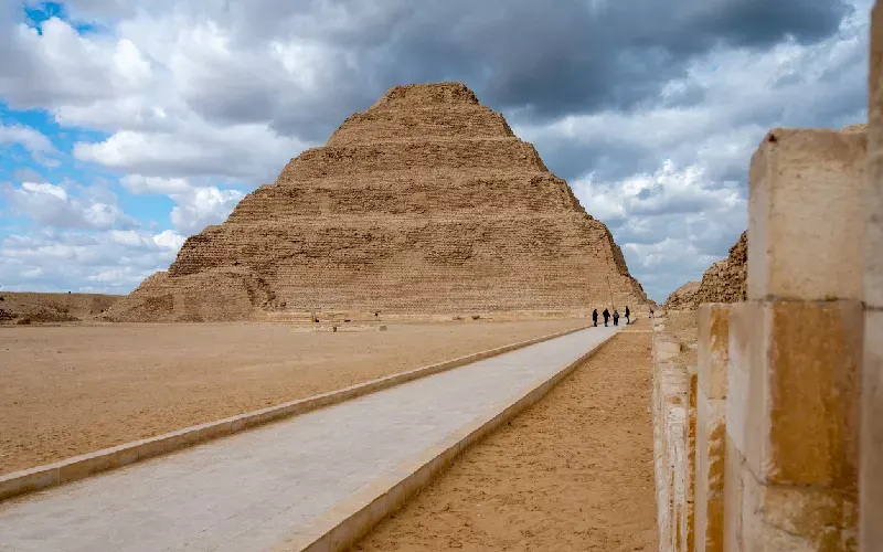 Step pyramid of Djoser, Saqqara, Egypt