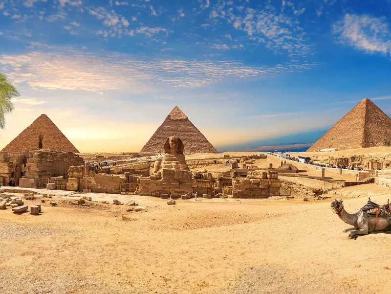 Passeio pelas Pirâmides de Gizé  
