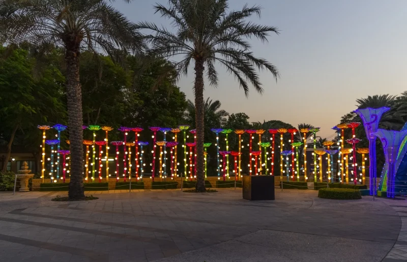 Dubai Garden Glow
