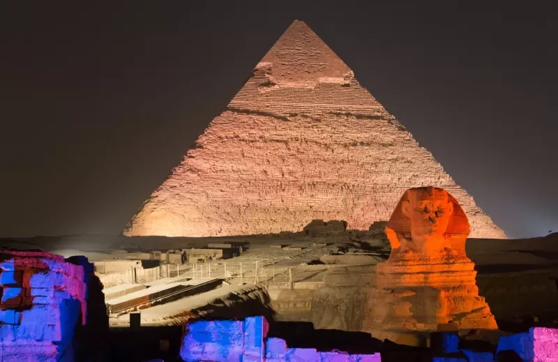 Espectáculo de Luz y Sonido en las Pirámides