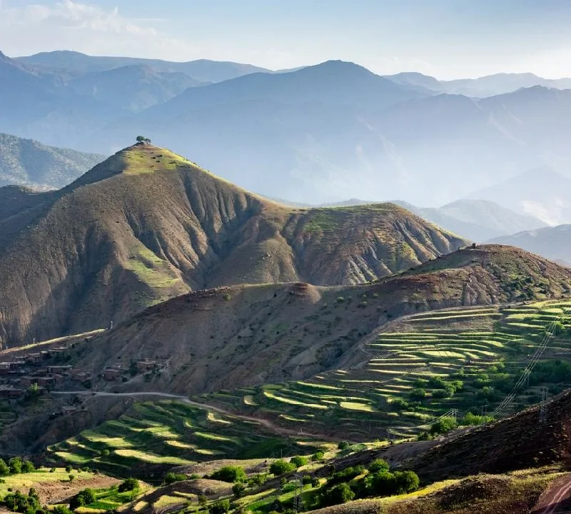 As Montanhas do Atlas