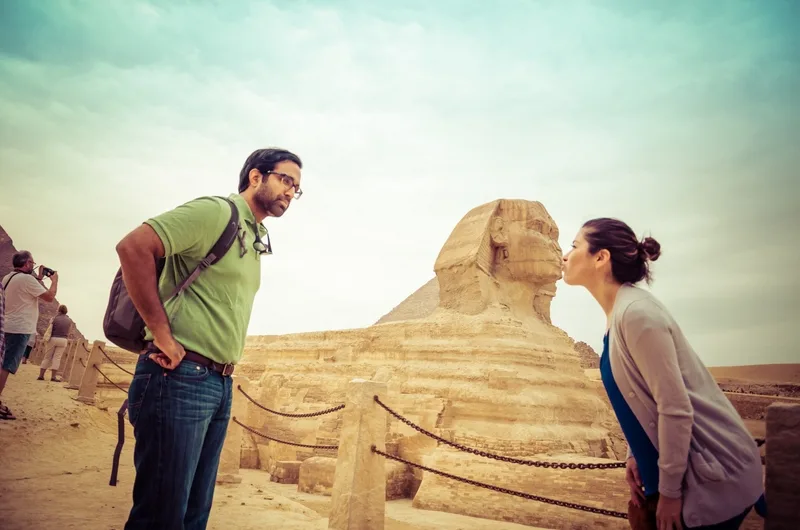 The great Sphinx at Giza, Egypt The great Sphinx at Giza, Egypt