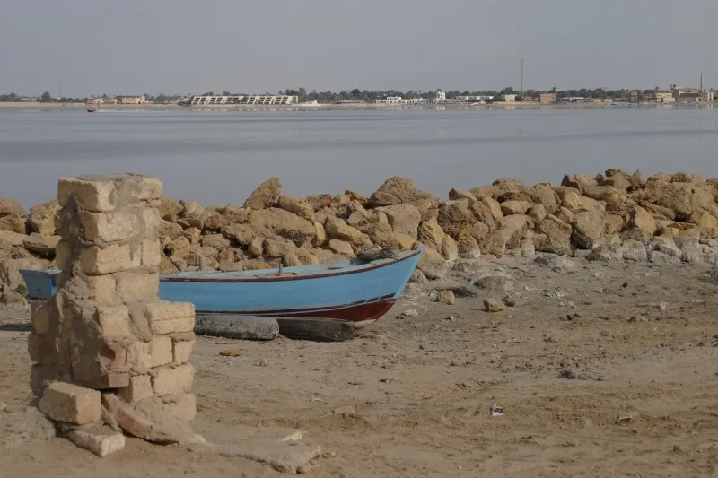 Qarun Lake in Egypt