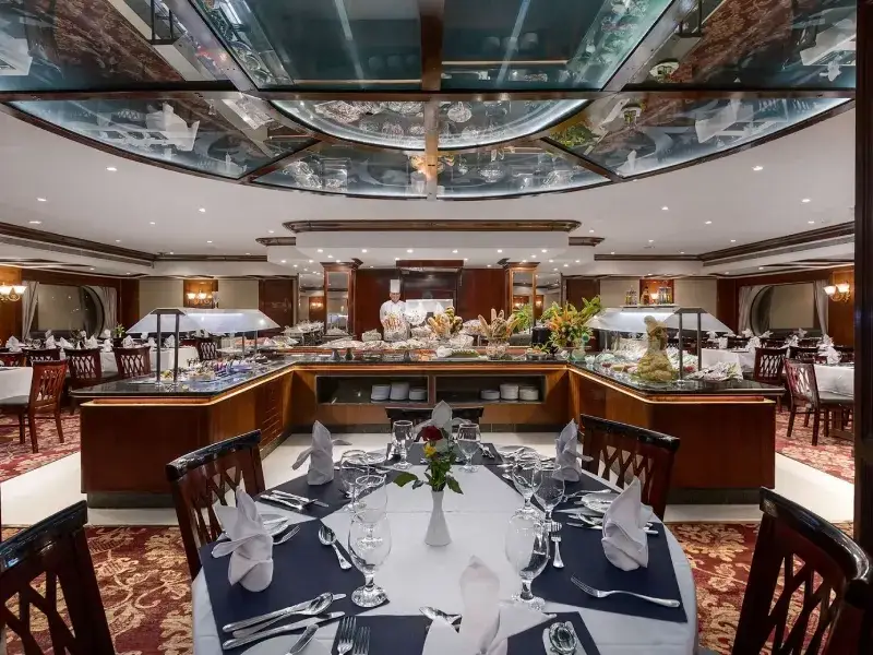 Il Ristorante della Motonave Crociera Radamis II