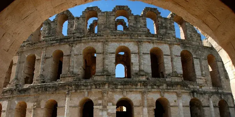 El Jem en Túnez.