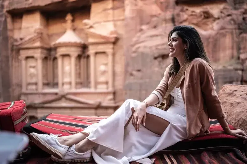 Petra Jordanie : La Ville Taillée dans la Roche Rose