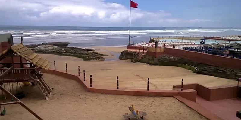 Playa Ain Diab, Casablanca, Marruecos.