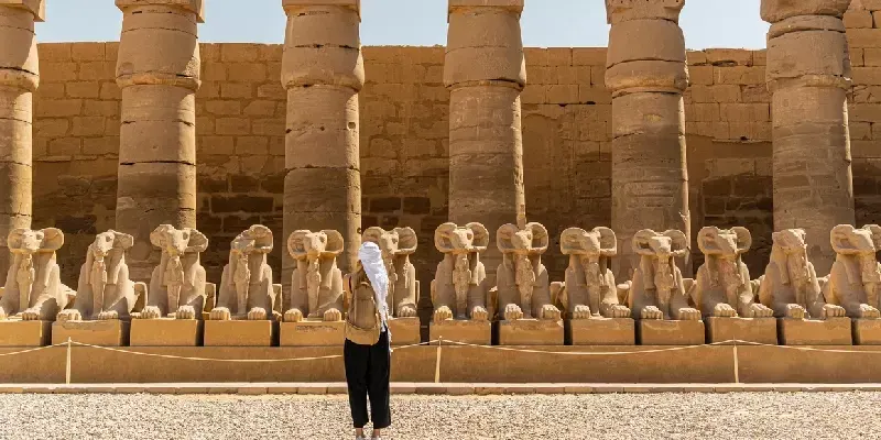 El templo de Karnak en Luxor