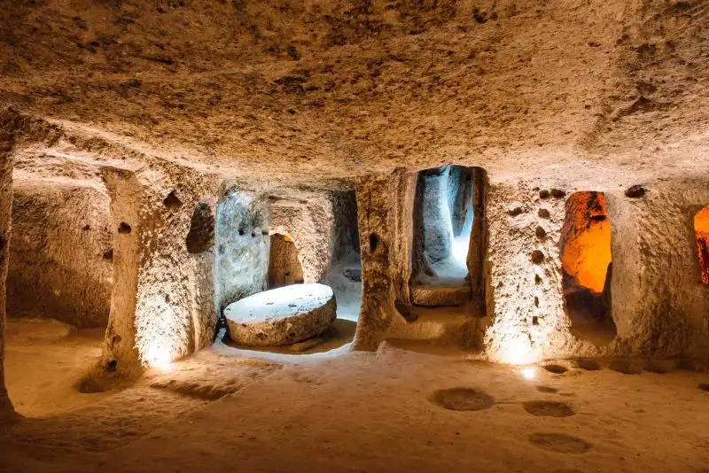 Caves in Cappadocia 