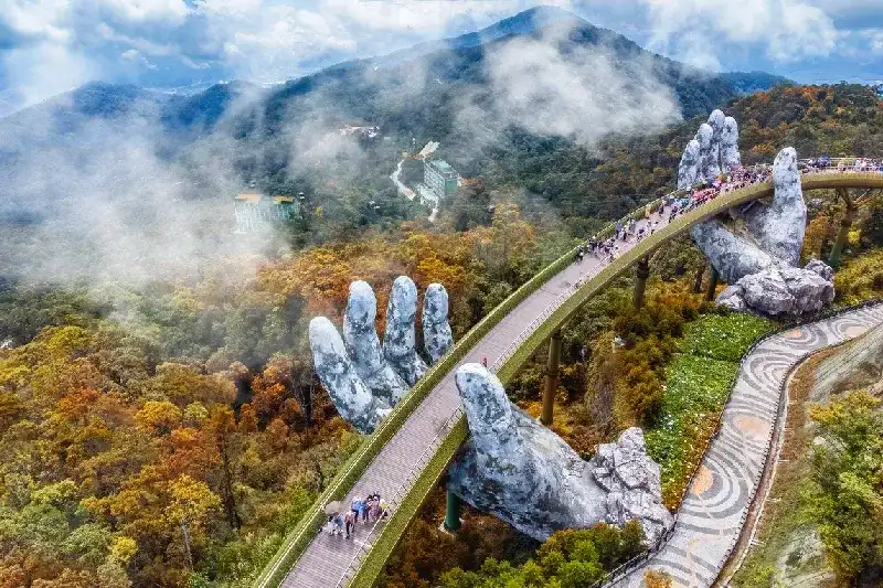 The Linh Ung Pagoda in Ba Na Hills