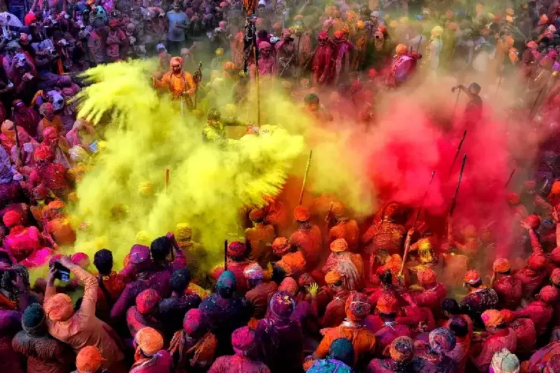 Holi Festival das Cores