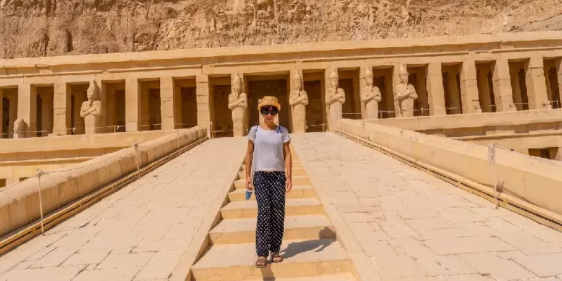 Deir el-Bahari  en egypte
