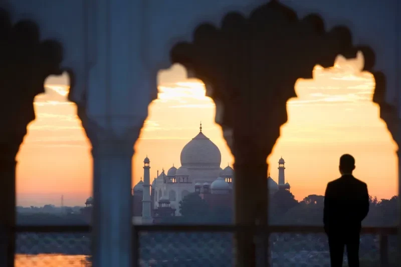 Taj Mahal, Uttar Pradesh. Agra, India.