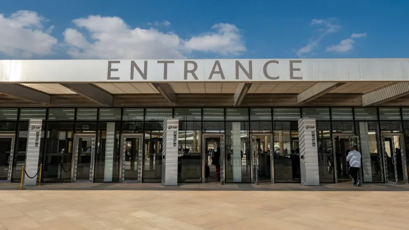 Grand Egyptian Museum Entrance