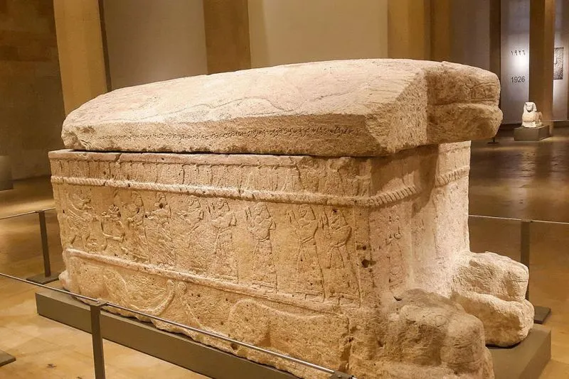 Sarcófago del Rey Ahiram, Beirut