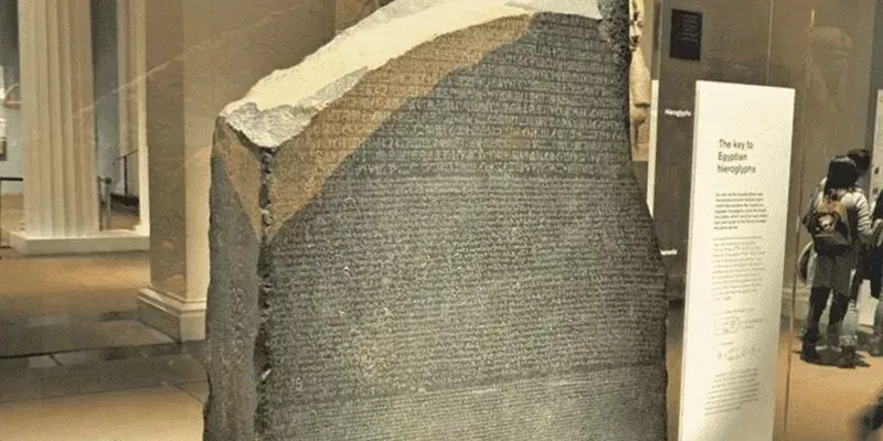 la pierre de Rosette 