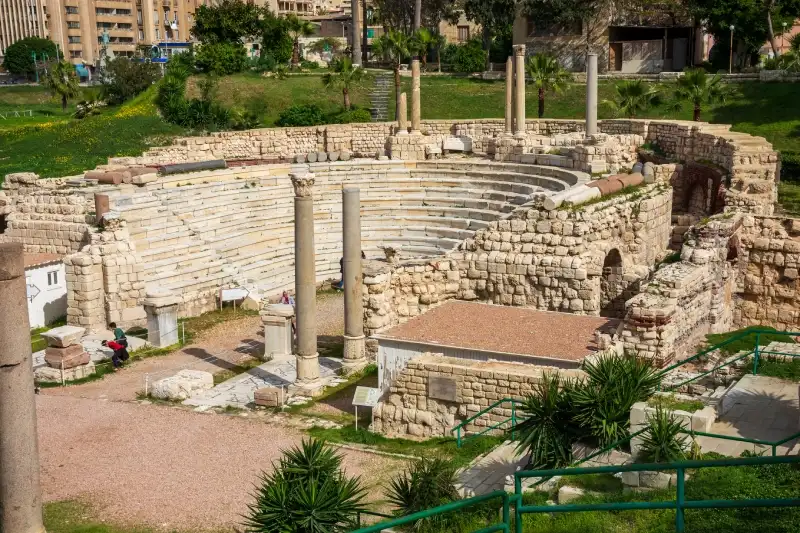 Roman theatre in Alexandria - Alexander the Great 