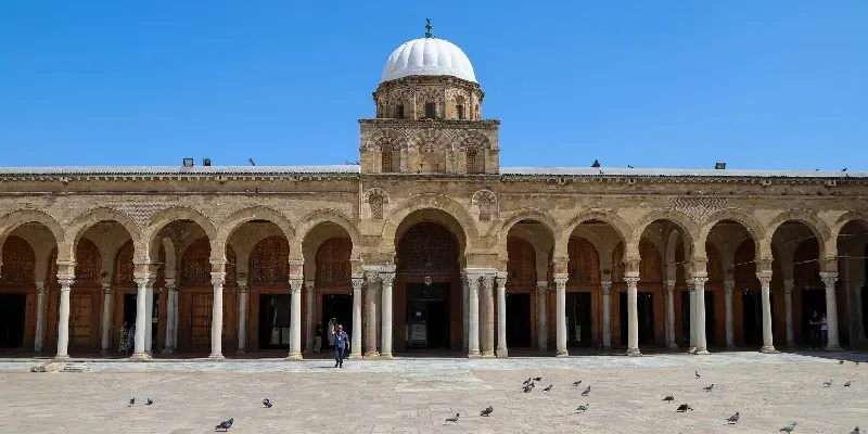 Mezquita Al-Zaytuna, Tunez.