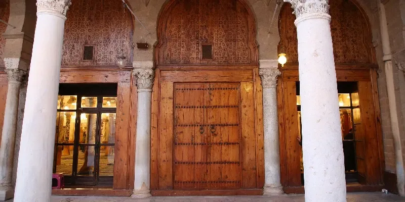 Mezquita Al-Zaytuna, Tunez.