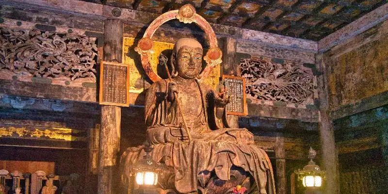 La statua di Jizo Bosatsu a Kamakura
