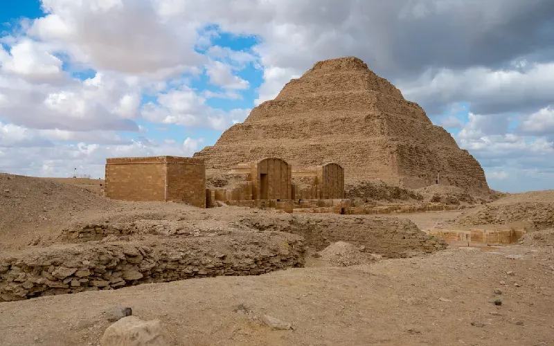 Step pyramid of Djoser, Saqqara, Egypt
