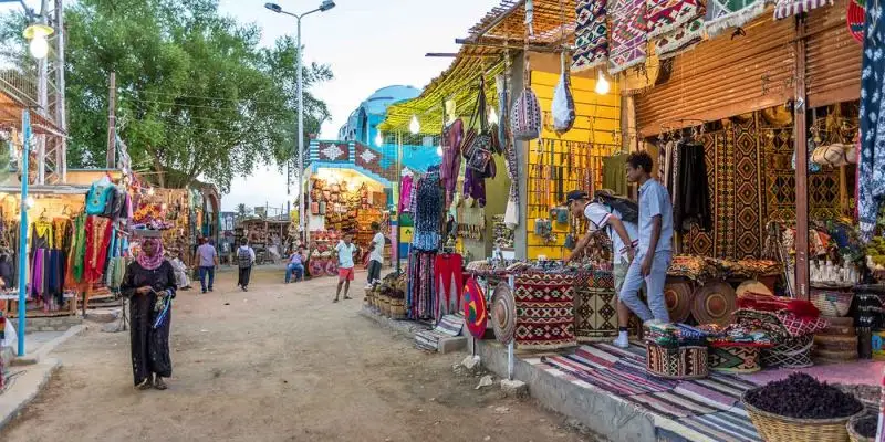 Aldeia Núbia em Aswan