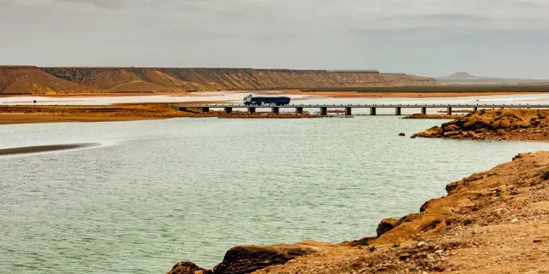 Tan Tan to Tarfaya before storm,Morocco