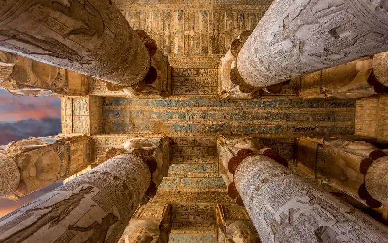 Dendera Temple In Egypt
