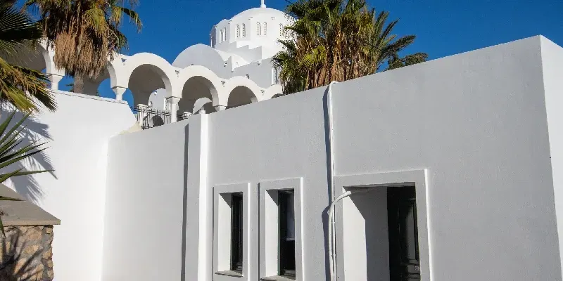 Museo de Prehistoria de Thera en Firá, Santorini, Grecia
