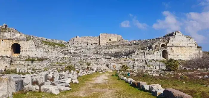 Ruins of the ancient city of Miletus