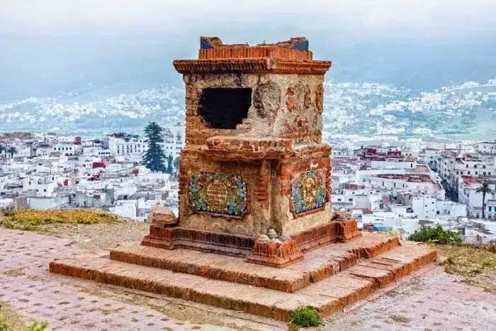 Part of the ruins of Kasbah in Tetouan (Northern Morocco)