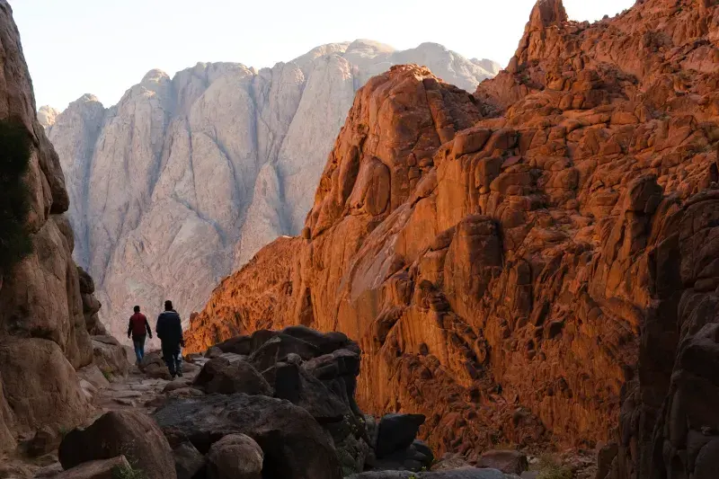 Due Persone sul Monte SInai