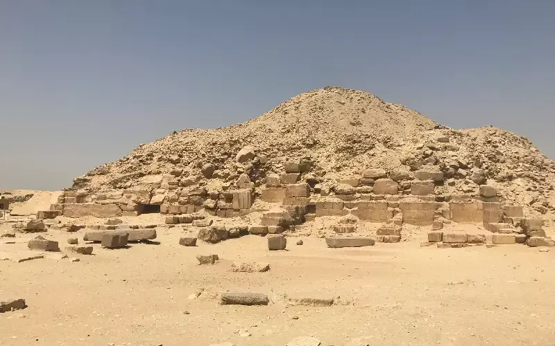 Ruins of the Teti Pyramid, Saqqara