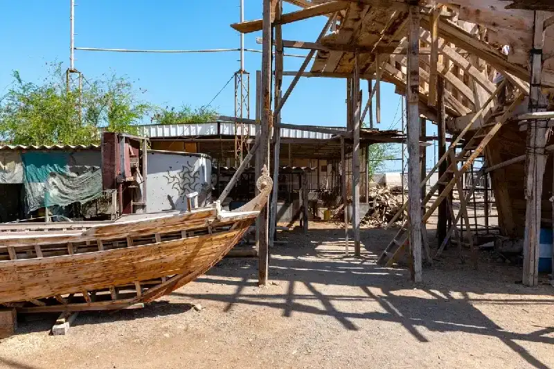 Fabbrica dei Dhow oman